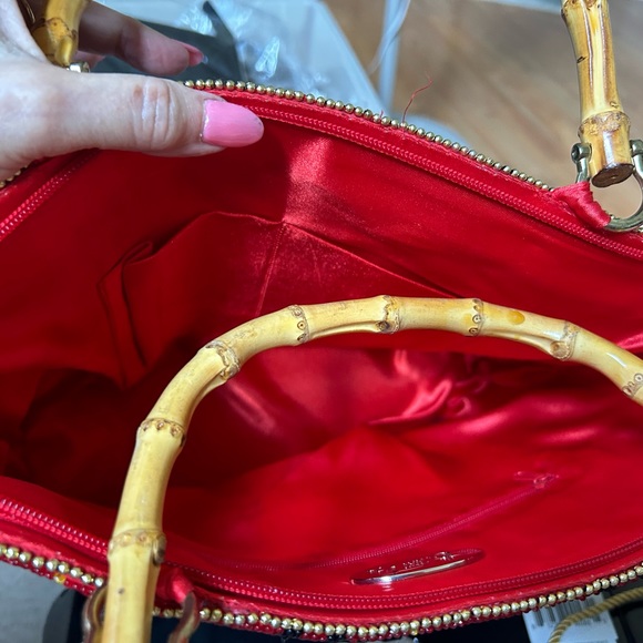 Red Lovely Beaded Tote large-see Purses,Bags more listings! - Picture 3 of 11